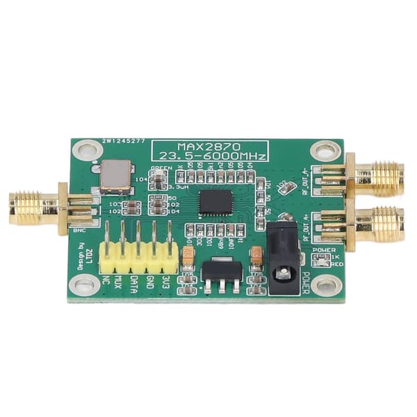 MAX2870 RF Signalgenerator Modul 23.5 til 6000 MHz USB 5V Strømforsyning