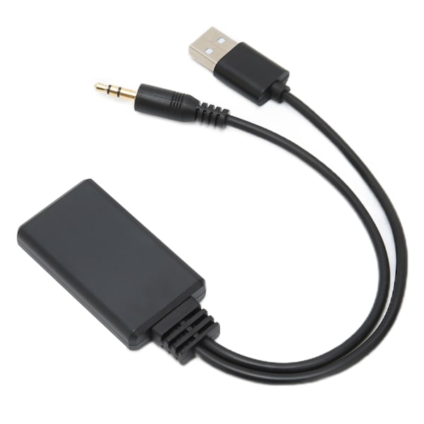 Bil AUX Bluetooth Audio Receiver Trådløs USB Bluetooth 5.0 HIFI Lydkvalitet