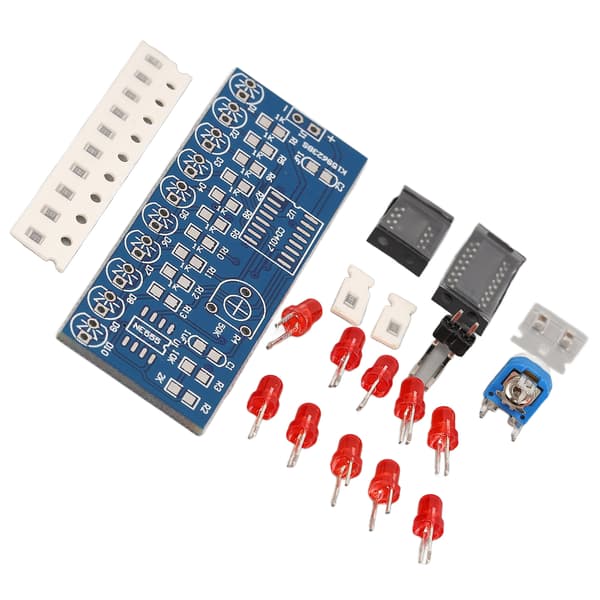 Vannstrømmende lys LED-modul Driver DIY Kit Elektronisk kretskort NE555 CD4017