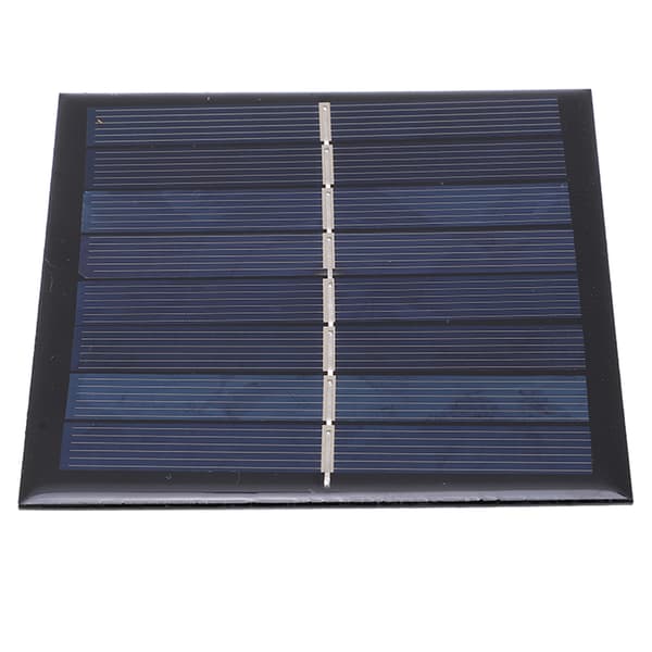1W 4V Høyeffektivt Solcellepanel DIY Solcellelader Stabil Energisparing