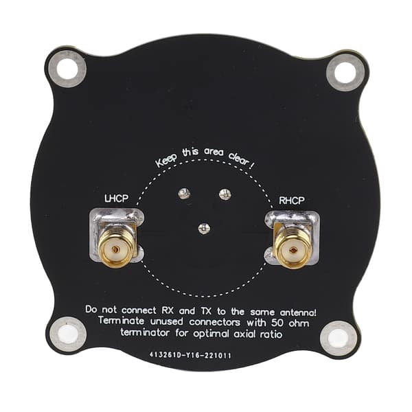 5.8GHz Triple Feed Patch Antenne 9.4dBi Høj Nøjagtighed Directionel Cirkulær Polarisation FPV Racing Drone