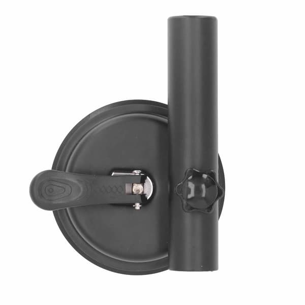 Universell Sugkopp Flaggstångsfäste Fordonsfäste Multifunktion Aluminiumlegering Silikon Svart