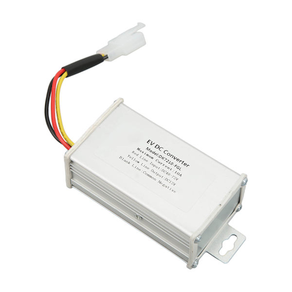 48V til 72V DC til 12V 10A Konverter Regulator Strømforsyningsmodul til Elbiler