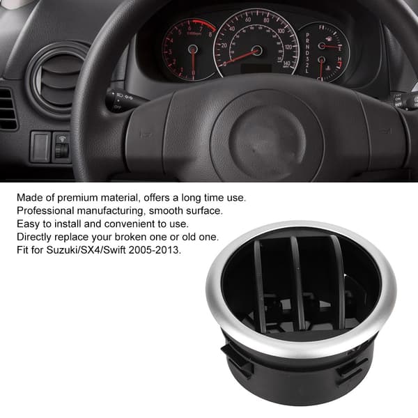 Bil Instrumentbræt Aircondition Udgangsventil Passer Til Suzuki/SX4/Swift 2005-2013