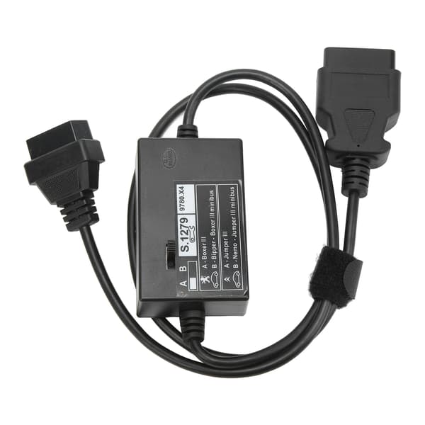 Peugeot Bipper Boxer III OBD Diagnostisk Skannerkabel Kode Leser Adapter Erstatning