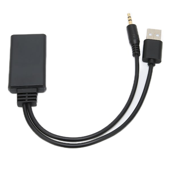 Bil AUX Bluetooth Audio Receiver Trådløs USB Bluetooth 5.0 HIFI Lydkvalitet