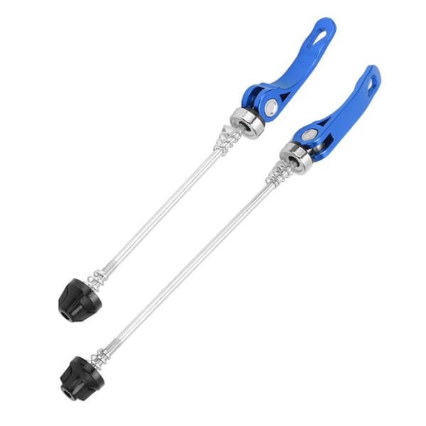 2 stk. Cykelhjul Quick Release Spyd 145 mm Foran 185 mm Bag Slidstærk Blå