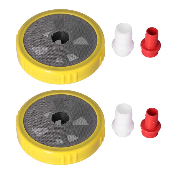 Trädgårdsslang Vattenpumpfilter 304 Rostfritt Stålnät Kranbricka
