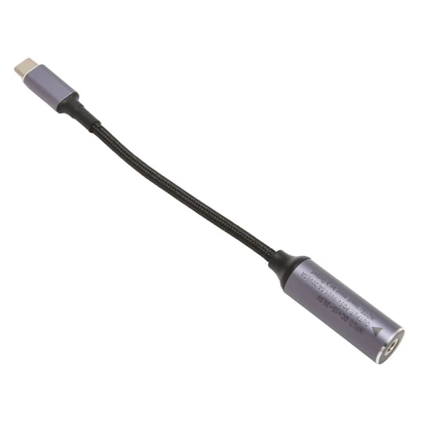 100W USB C til DC 2 5x0 7mm Kabel Han til Hun Automatisk Detektion til PC Telefon