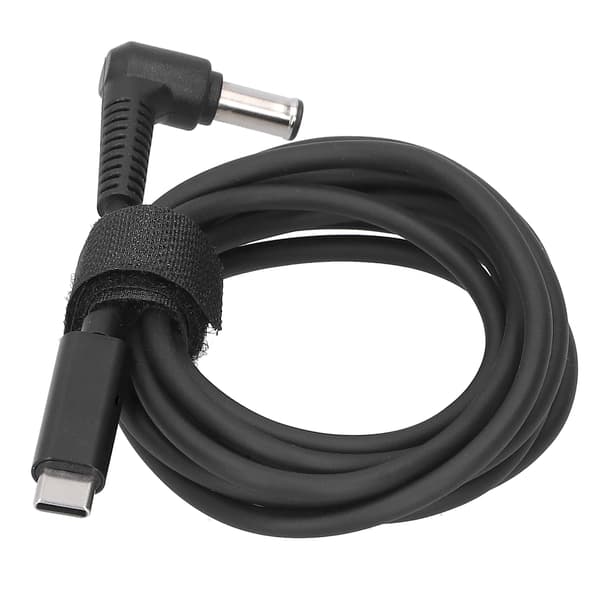 Type C Ladekabel DC6.0x1.4MM Mann Albue Datamaskin Strømadapter