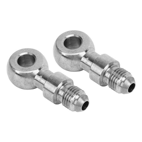 Rustfrit stål lige bremse Banjo Adapter Fitting 1 par Øje Banjo Adapter