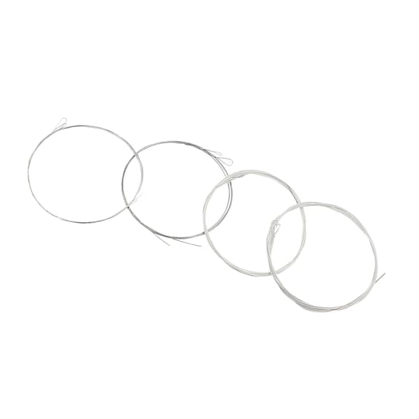 8 st mandolinsträngar silverpläterad kopparlegering klar vacker klang mandolinsträngset