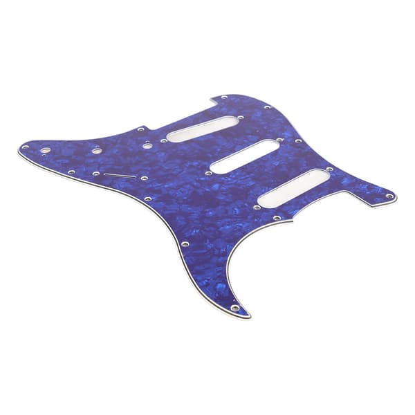 Gitarrplektrumskydd Ersättning Aluminiumfolieskydd PVC Repskydd Gitarrskyddsplatta GSSS33
