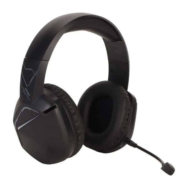 Bluetooth Gaming Headset RGB-belysning Lav Latency Støjreducerende 2.4G Trådløst Stereo Headset