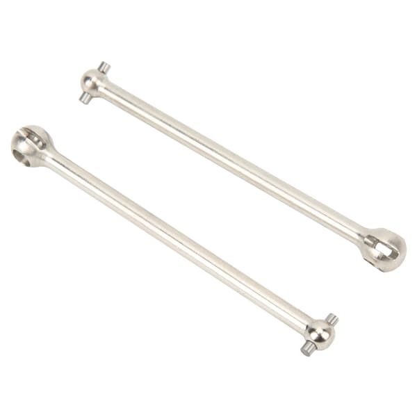 2 STK RC Front Bak CVD Drivaksel Stål Dogbones For ARRMA 1/7 1/8 RC Biler Sølv