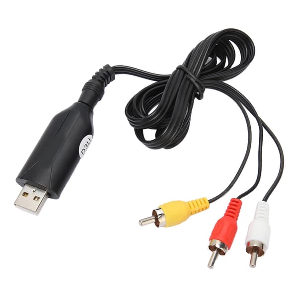 USB Video Capture Card Professional Plug and Play VHS til DVD RCA AV til USB for Windows OS X PC