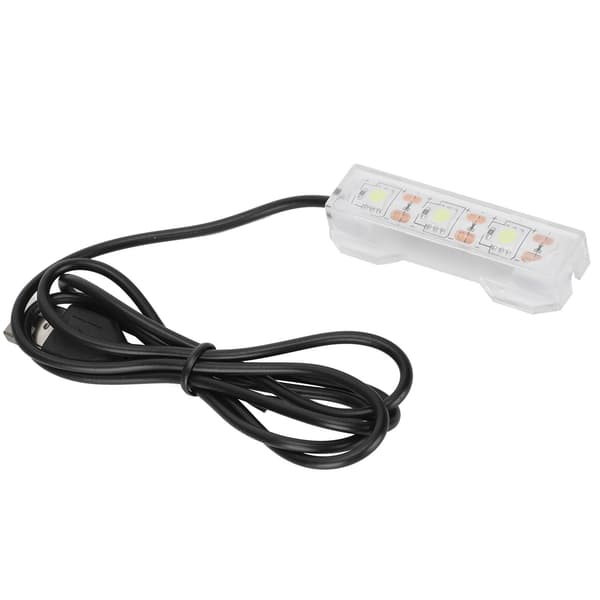Mini LED Lampe til Skrivebordsakvarium, Perfekt Dekoration til Små Akvarier med Vandplanter