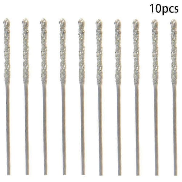 20 stk. 0,8 mm diamantbelagt spiralbor