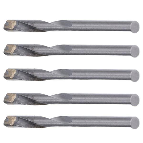 10 stk. rett skaft spiralbor Wolframstål Gravering Fresekutter for PCB CNC 5mm