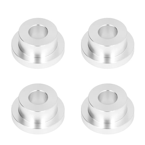 4st Billet Styrhöjarbussning Solid CNC T6 Aluminiumlegering Tillbehörssats för FXRSilver