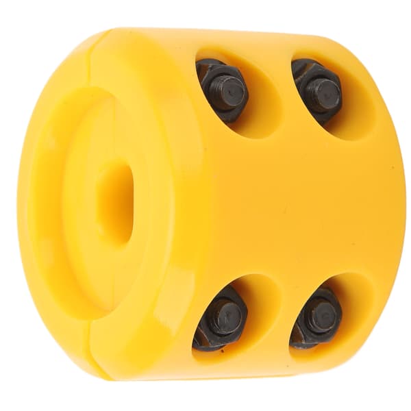 ATV UTV SUV ORV Lastbil Spil Kabel Krog Stopper Gummi Reb Line Buffer med Unbrakonøgle Gul