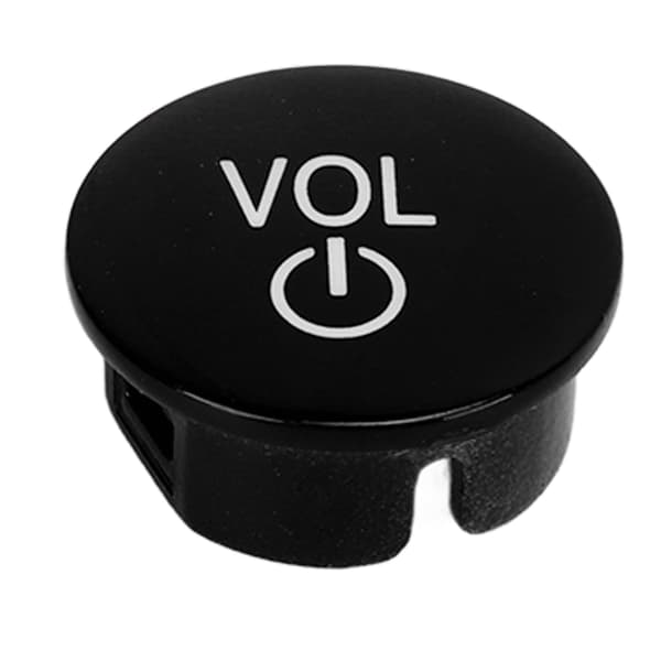 Central Audio Switch Button Bil Lydstyrkekontrol Trykknap Udskiftning til M3 M4 G80 G82 G83 Sort