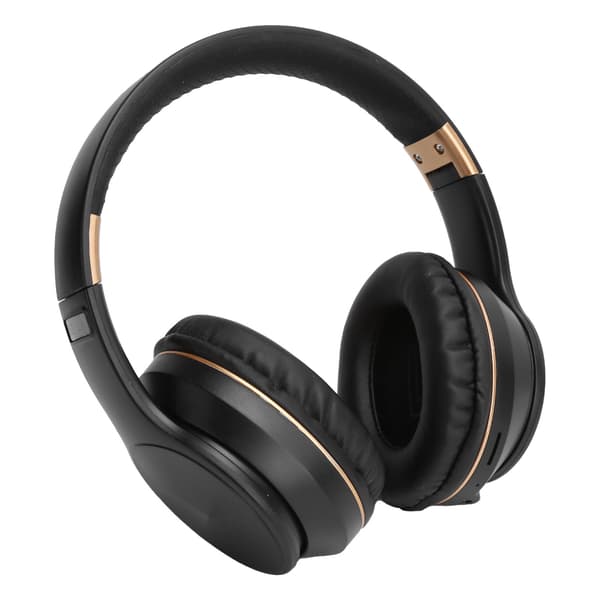Vikbara Trådlösa Bluetooth Over Ear Hörlurar Bas Sport Minneskort Stöd