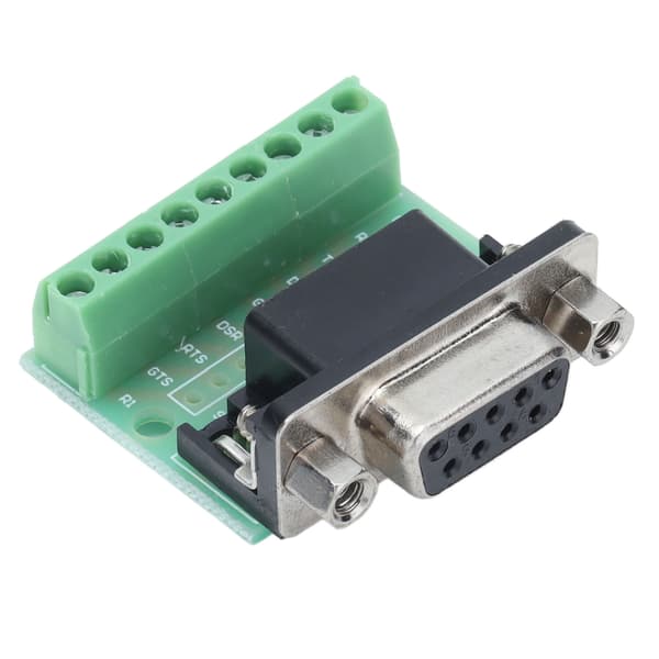 DB9 Hona Terminal Breakout Board 9 Position Skruv Adapter RS232 RS485 Kontakt
