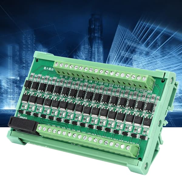 16 Kanal PLC Forstærker Isolationsrelækort NPN Input Output 12-36V DC