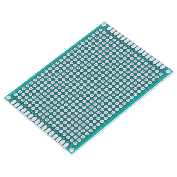 10 st 5x7 cm dubbelsidig förtennad prototyp PCB kopplingsplatta