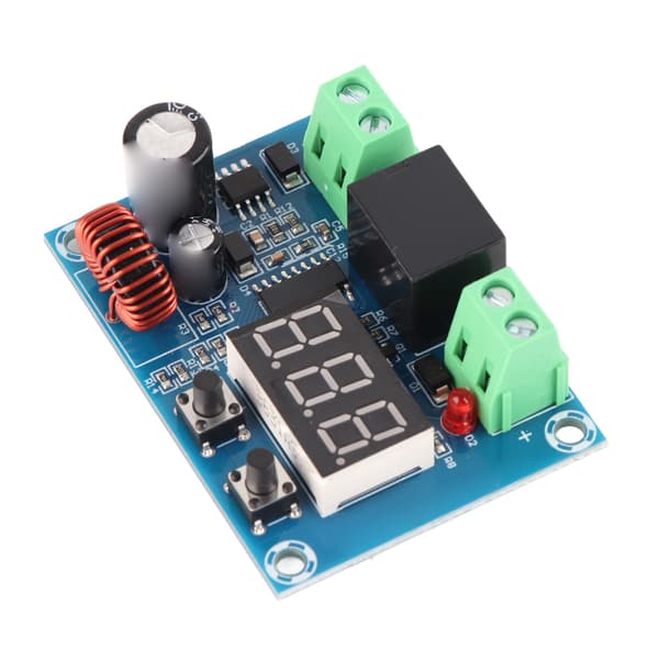 XH‑M609 12‑36V Digital Display DC Batteri Lågspänningsfrånkopplingsskyddsmodul