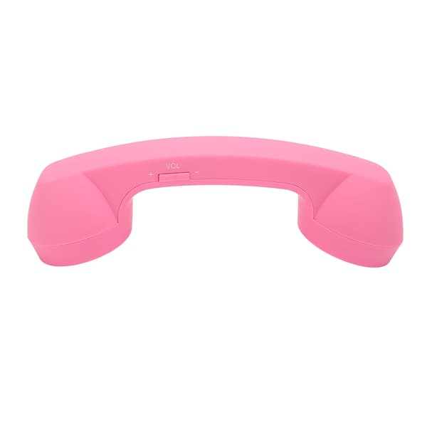 Bluetooth Retro Langaton Puhelinluuri Säteilyvarma Ladattava Vastaanotin Pinkki