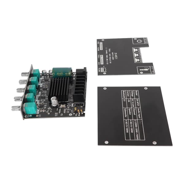 ZK MT21 Bluetooth 2.1 Kanal Effektforstærkerkort DC 12V 24V 20 100W 4 8 Ohm Højttaler Lydmodul