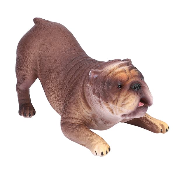 Høj Simulation Fransk Liggende Bulldog Model Søvnig Dyr Legetøj til Børn Gave (#878)