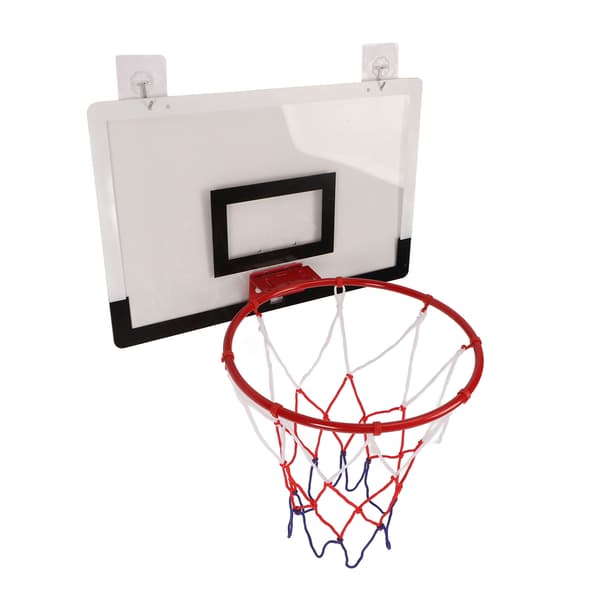 Väggmonterad inomhus mini basketkorg set med järnram 25cm, stansfri