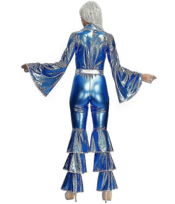 Dame Disco 70'er 60'er Retro Hippie Damekostume M