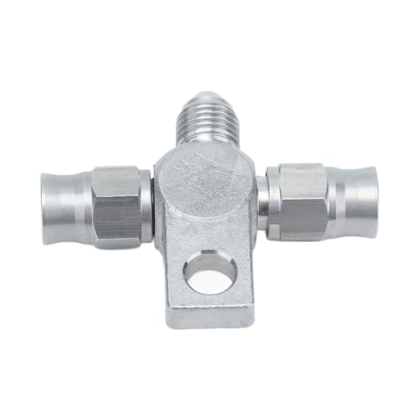 AN3 T-stykke Bremsslange AN3 til Ledningsende Fittings Rustfrit Stål Autodele