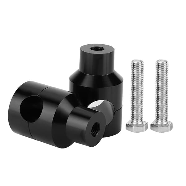 25mm Motorcykel Styresthöjare Lyft Aluminiumlegering Svart