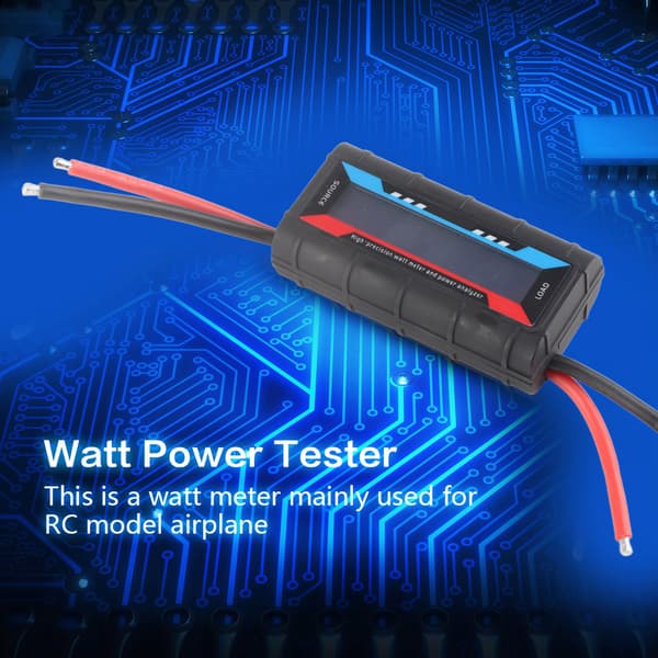 4.8V til 60V 150A Høypresisjons Wattmeter Spennings- og Ampèremeter Effektanalysator