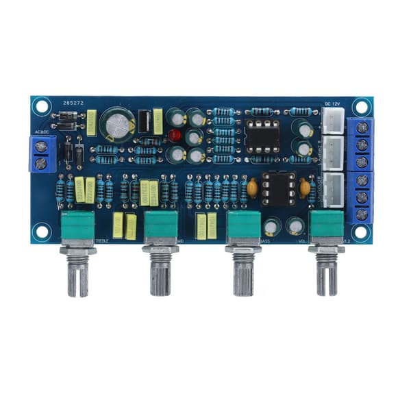 HIFI Forforstærker Modul Tone Board Diskant Mellem Bas Lydstyrkekontrol