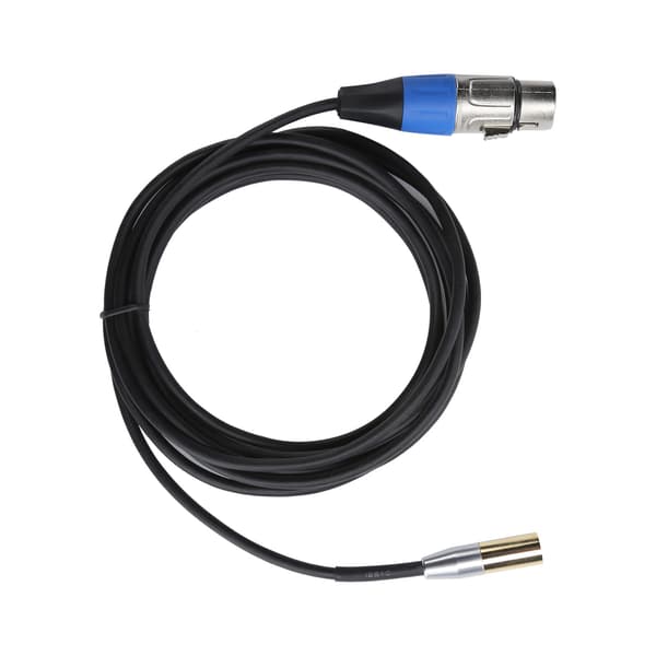 Mini XLR 3-pin han til hun lydkabel til Canon kamera mikrofon 3m 9,8ft