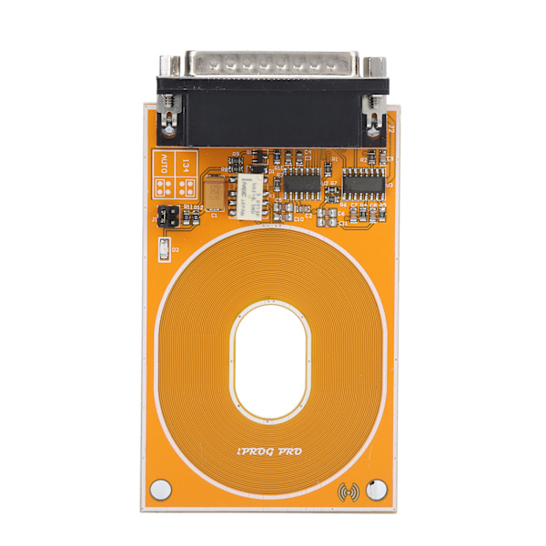 Gul RFID Adapter Metal Emitter Læse Skrive Beskyttelse til IPROG Programmer