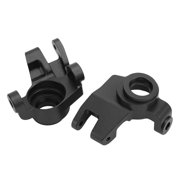 Styrekop i aluminiumslegering til Axial SCX6 1/6 RC Bil Sort Professionel