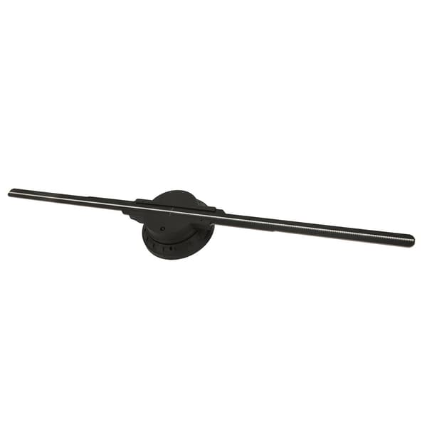 3D Holografisk Ventilator 276 LED'er WiFi APP-kontrol Hologram Projektor Ventilator til Windows Android iOS 100‑240V 19,7 Tommer US Stik