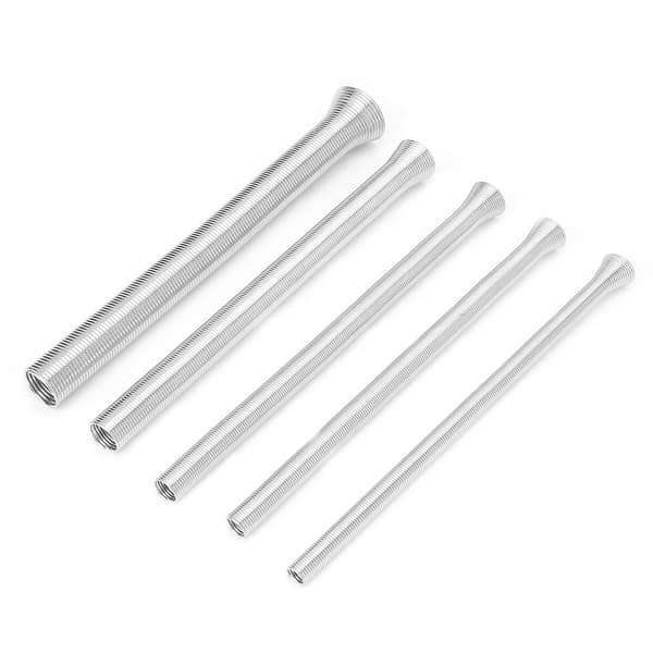 5 stk. 21 cm Super Elastisk Stålfjeder Rørbukker PVC Elektrisk Ledningsbøjningsrør