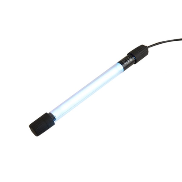 Akvarium bakteriedræbende lampe, uv-lampe, akvarie ultraviolet desinfektionslampe, uv-dykkersteriliseringslampe, indbygget fiskedamslampe (13W, timer),