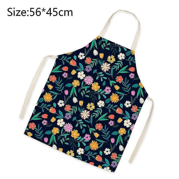 Köksförkläden, matlagningsöveraller, barnförkläden - Bra flower-1-45x56 cm