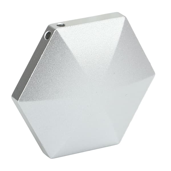 Zinklegering Bord Flip Spinning Legetøj Fingerspids Stress Relief Hex med Opbevaringspose