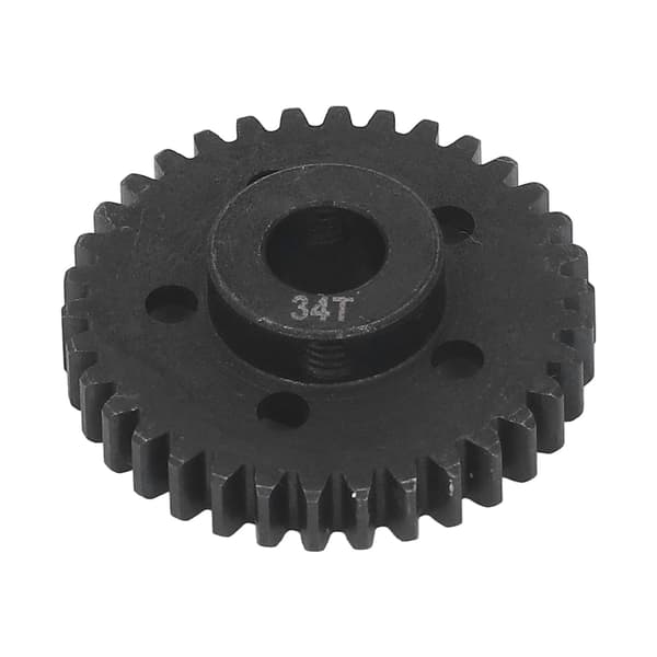 Arrma 1/7 1/8 Serie 34T Sort Spolegear Stål Rustfri Stabil Ydeevne RC Transmissionsgear
