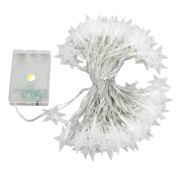 Star String Lights 3 till 4,5V Vattentät 10 meter batteridriven LED String Lights med två lägen String Lights för utomhusbruk